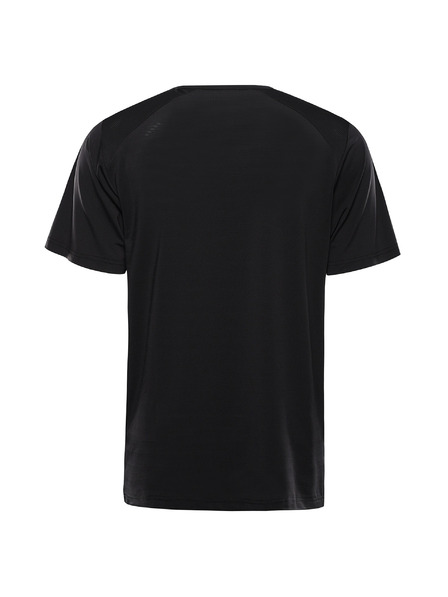 ALPINE PRO Pánske funkčné tričko s cool-dry ALPINE PRO BOND 3 black