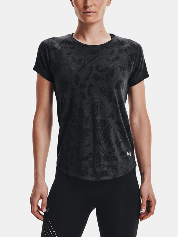 Under Armour Dámske tričko Under Armour Streaker Forest SS