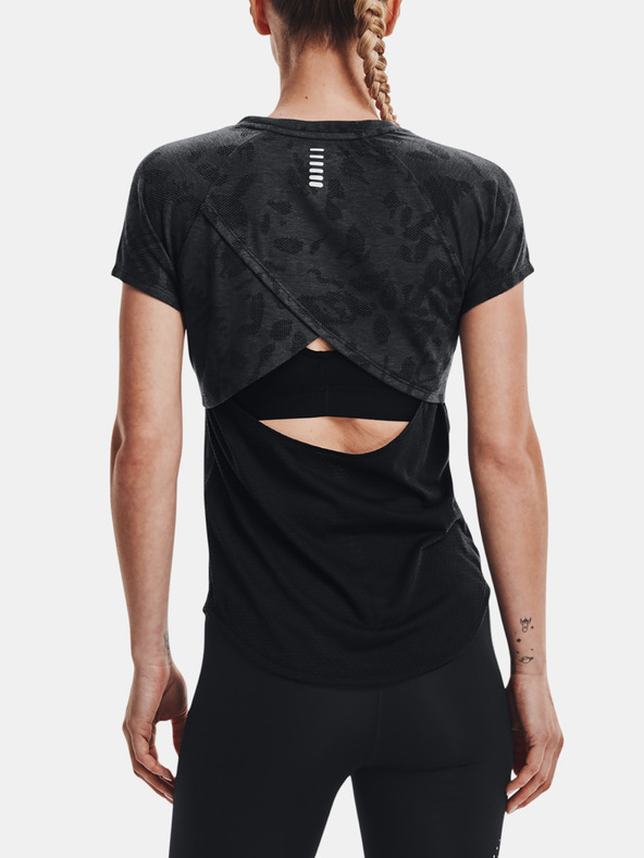 Under Armour Dámske tričko Under Armour Streaker Forest SS