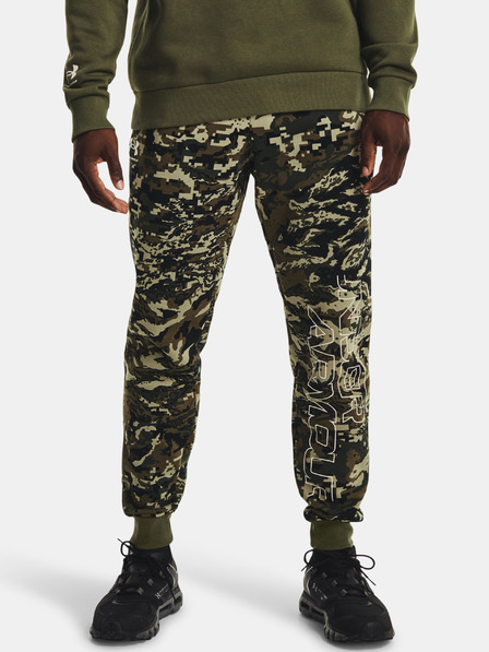 Under Armour Pánske tepláky Under Armour RIVAL FLC CAMO SCRIPT JGR