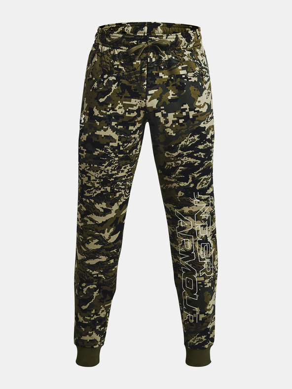 Under Armour Pánske tepláky Under Armour RIVAL FLC CAMO SCRIPT JGR