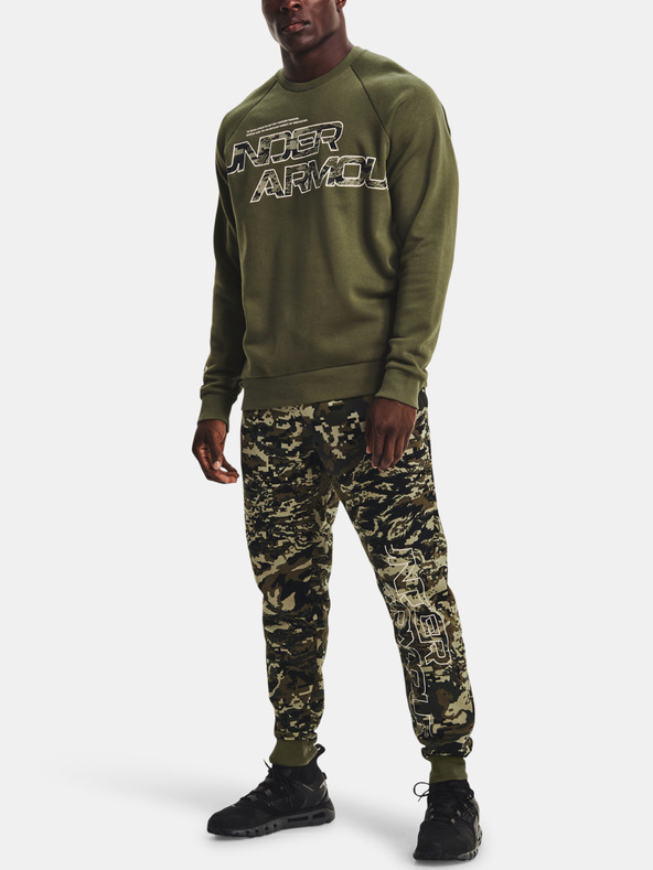 Under Armour Pánske tepláky Under Armour RIVAL FLC CAMO SCRIPT JGR