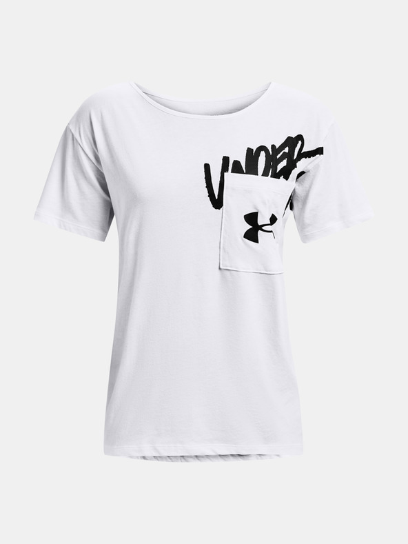 Under Armour Dámske tričko Under Armour Lve Overszed Graphic WM Tee
