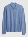 GAP Polo tričko pique dlhý rukáv GAP