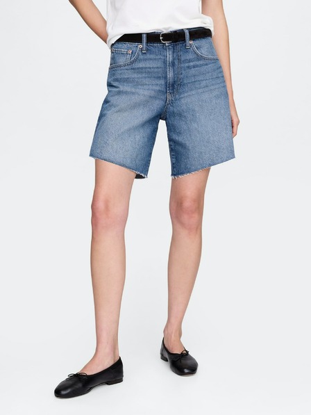 GAP Džínsové kraťasy Loose Bermuda GAP