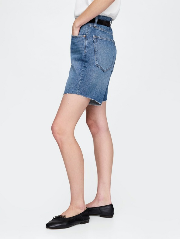 GAP Džínsové kraťasy Loose Bermuda GAP