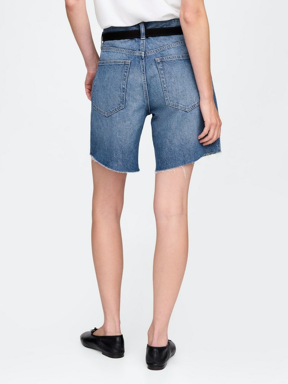 GAP Džínsové kraťasy Loose Bermuda GAP