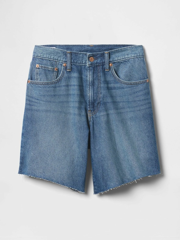 GAP Džínsové kraťasy Loose Bermuda GAP