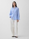 GAP Ľanová oversize košeľa GAP