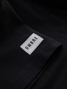 Ombre Clothing Pánske bavlnené tričko s potlačou College - V2 black OM-TSPT-0269 Ombre Clothing