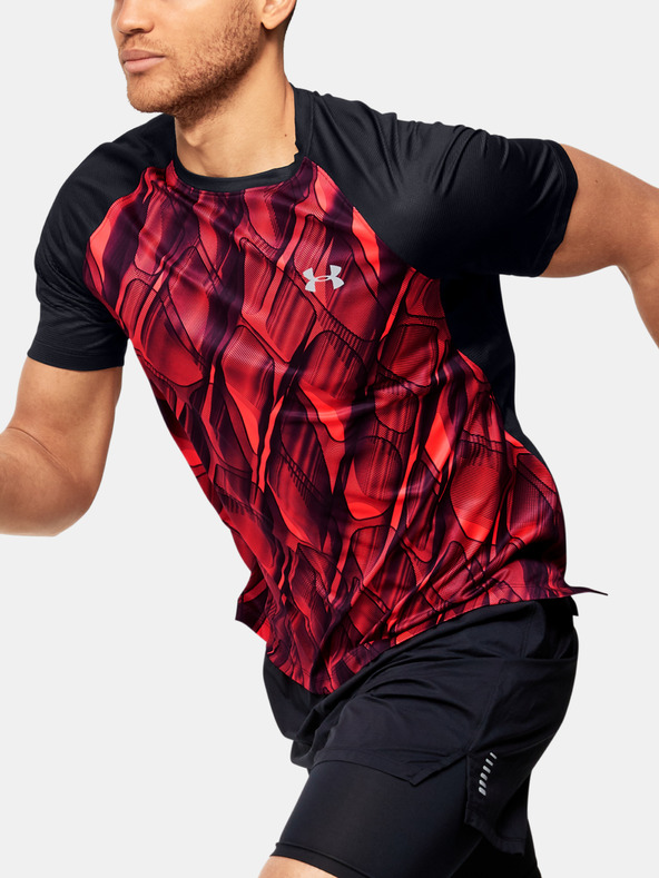 Under Armour Pánske tričko Under Armour M Qlifier Iso-Chill Printed Short S