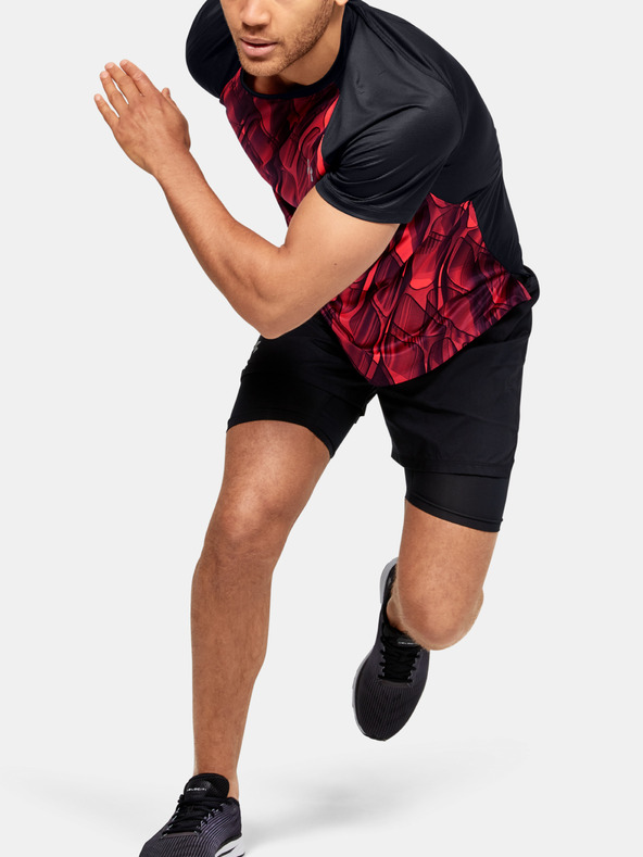 Under Armour Pánske tričko Under Armour M Qlifier Iso-Chill Printed Short S