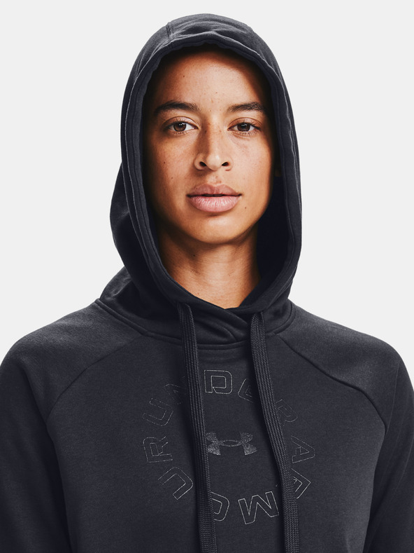 Under Armour Dámska mikina Under Armour Rival Fleece Metallic Hoodie
