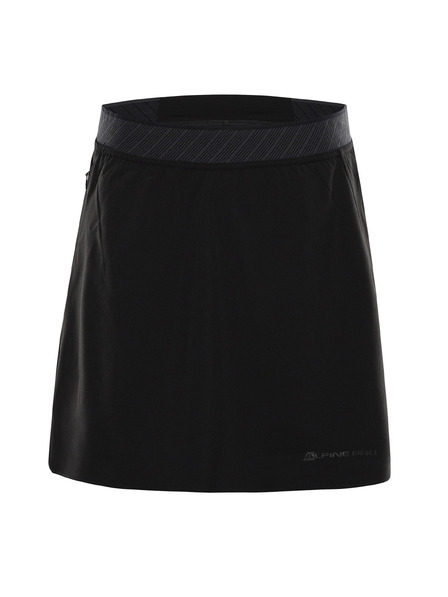 ALPINE PRO Dámska outdoorová sukňa s cool-dry ALPINE PRO UDENA black
