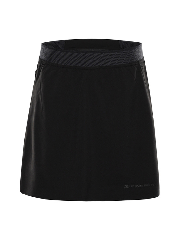 ALPINE PRO Dámska outdoorová sukňa s cool-dry ALPINE PRO UDENA black
