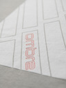 Ombre Clothing Pánske bavlnené tričko s geometrickým potlačou - sivé V3 OM-TSPT-0259 Ombre Clothing