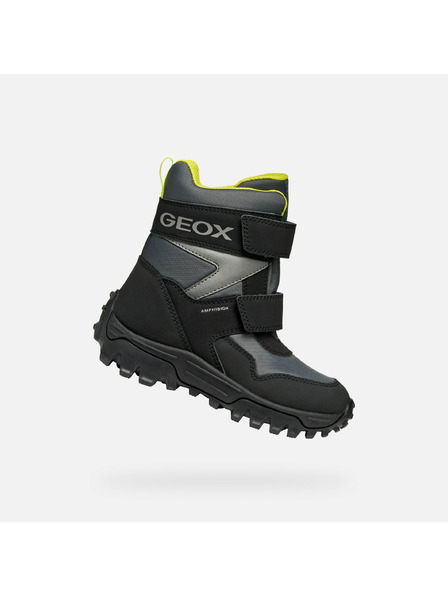 Geox Šedá chlapčenská obuv Geox Himalaya B ABX