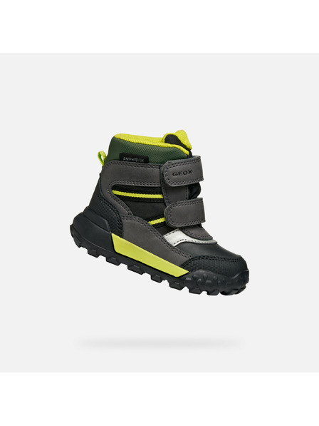 Geox Chlapci prvé kroky Geox Trekkyup ABX Čierna