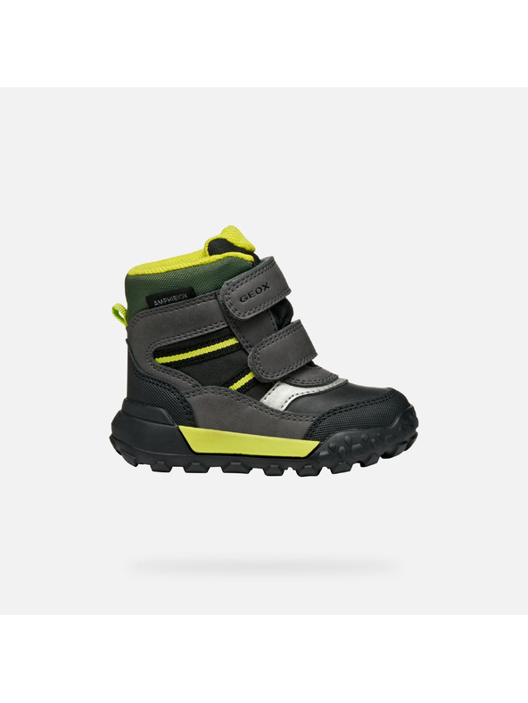 Geox Chlapci prvé kroky Geox Trekkyup ABX Čierna