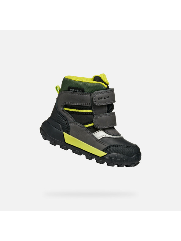 Geox Chlapci prvé kroky Geox Trekkyup ABX Čierna