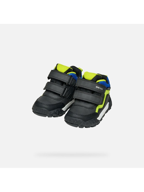 Geox Chlapci prvé kroky Geox Trekkyup ABX Čierna