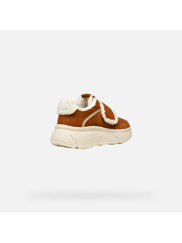Geox Hnedé dámske tenisky Geox Nebula 2.0 X