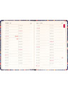 NOTIQUE NOTIQUE 18mesačný denník Petito – Flóra 2026/2027, 11 x 16 cm