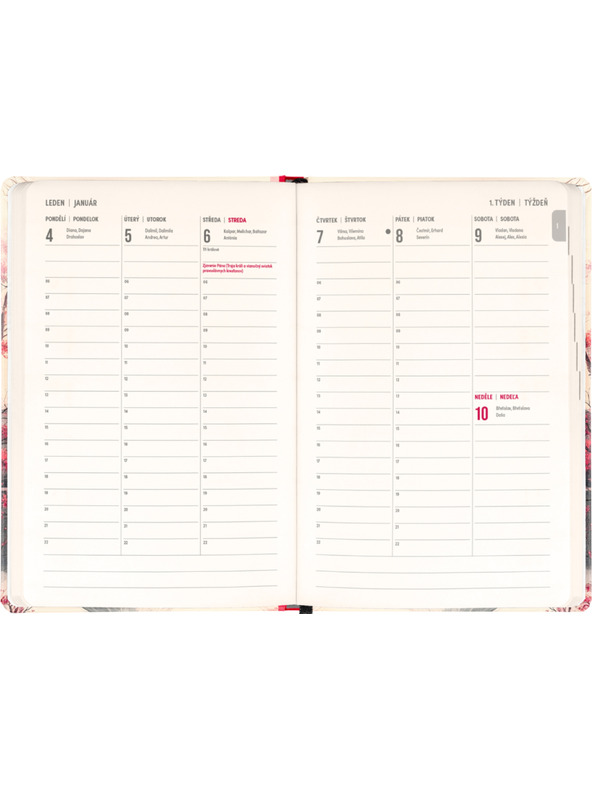 NOTIQUE NOTIQUE 18mesačný denník Petito – Japonsko 2026/2027, 11 x 16 cm