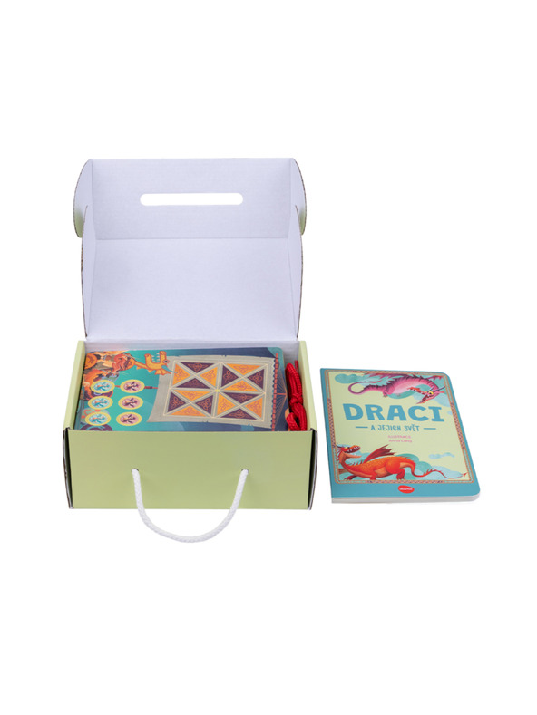 ELLA & MAX Na cesty – DRACI A ICH SVET, box: kniha a hry