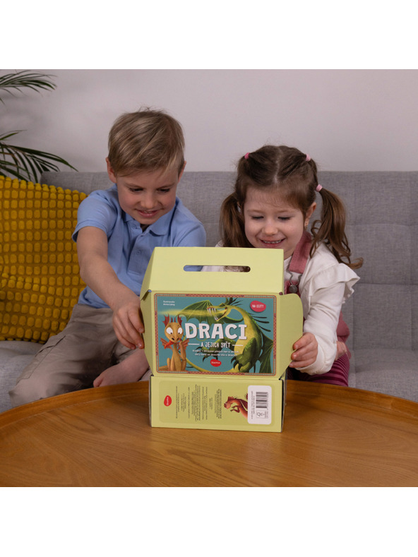 ELLA & MAX Na cesty – DRACI A ICH SVET, box: kniha a hry