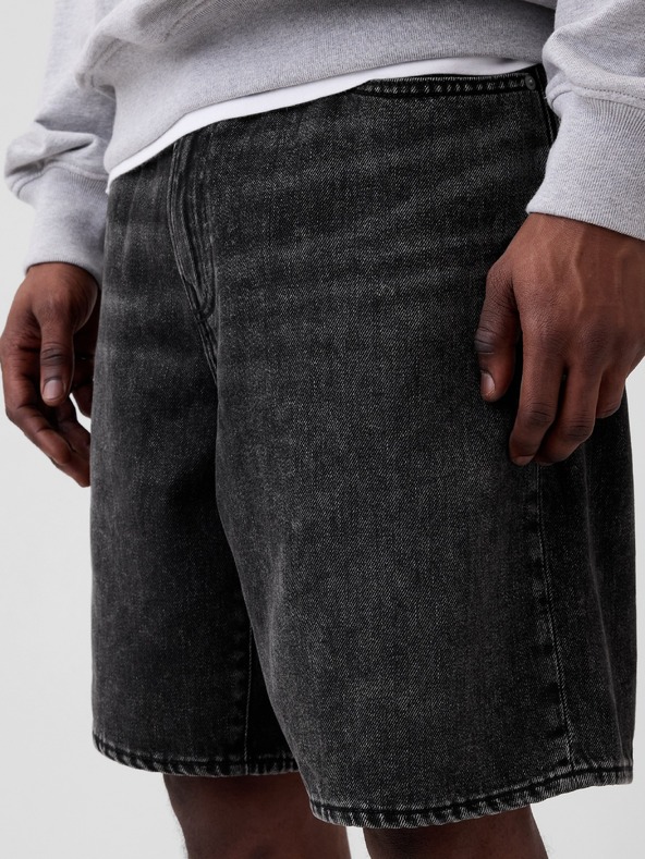 GAP Džínsové kraťasy Loose SuperSoft GAP