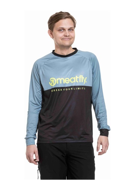 Meatfly Meatfly pánsky bike dres Cliff Storm / Black