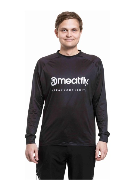 Meatfly Meatfly pánsky bike dres Cliff Black