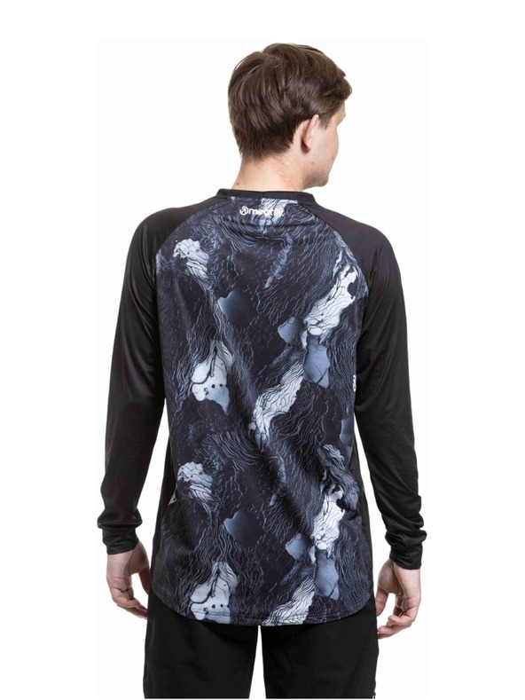 Meatfly Meatfly pánsky bike dres Cliff Deep Lake / Black