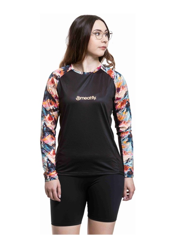 Meatfly Meatfly dámsky bike dres Leah Color Mountains / Black