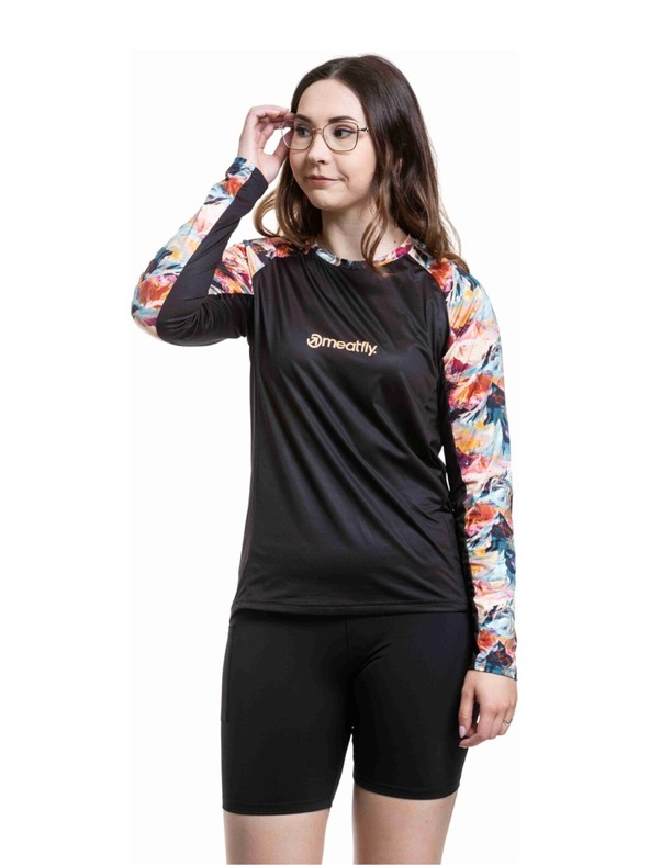 Meatfly Meatfly dámsky bike dres Leah Color Mountains / Black