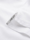 Ombre Clothing Pánske bavlnené polo tričko BASIC - čierne/biele/béžové V7 OM-POBS-0171 Ombre Clothing
