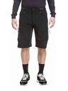 Meatfly Meatfly pánske cyklistické šortky Duke Black / Gray