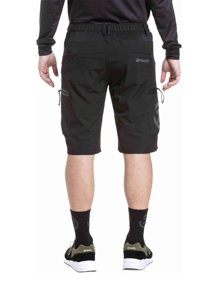 Meatfly Meatfly pánske cyklistické šortky Duke Black / Gray