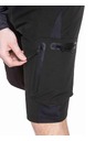 Meatfly Meatfly pánske cyklistické šortky Duke Black / Gray