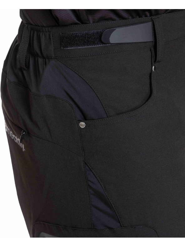 Meatfly Meatfly pánske cyklistické šortky Duke Black / Gray