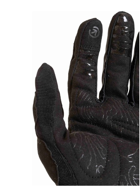 Meatfly Meatfly cyklistické rukavice Irvin Black