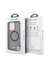 Lacoste Lacoste PC/TPU Frosted Finish Gold Logo MagSafe Zadný Kryt pre iPhone 17 Black