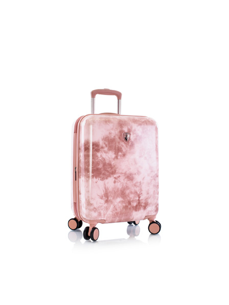 Heys Ružový vzorovaný cestovný kufor Heys Tie-Dye S