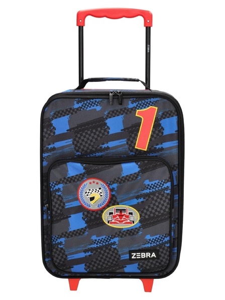 Zebra Trends Detský kufor Zebra Adventurer 21724 Black
