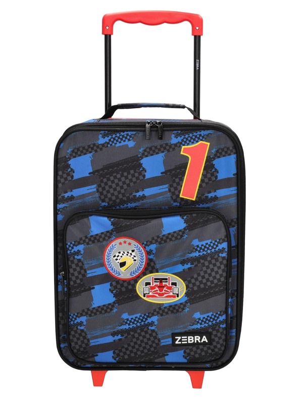 Zebra Trends Detský kufor Zebra Adventurer 21724 Black