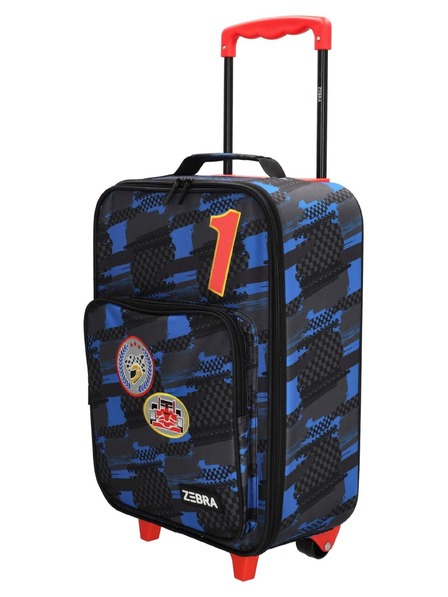 Zebra Trends Detský kufor Zebra Adventurer 21724 Black
