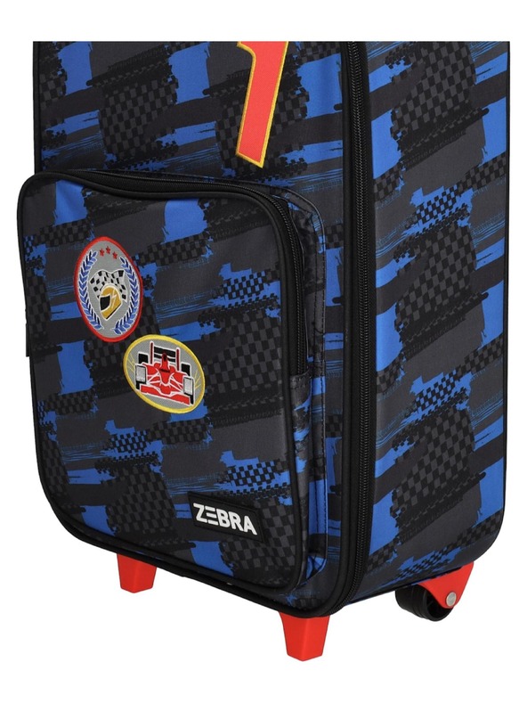 Zebra Trends Detský kufor Zebra Adventurer 21724 Black