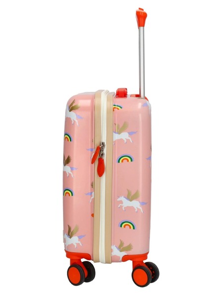 Zebra Trends Detský kufor Zebra Adventurer 21492 Pink