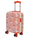 Zebra Trends Detský kufor Zebra Adventurer 21492 Pink